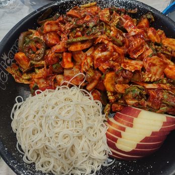 Pelicana Chicken - Conch sea snails with cold noodles - Chicken Wings Near Me - Plainview, New York