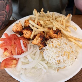 Prime Restaurant - Chicken Shish Kebab - Mediterranean Near Me - Plano, Texas