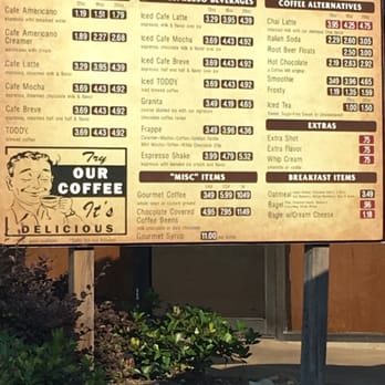COFFEE Mill - The menu, decide before you get here so I don't have to wait behind your indecisive ass. - Coffee & Tea Near Me - Longview, Texas