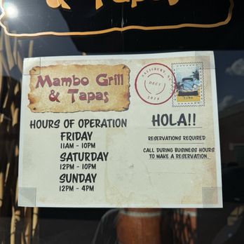 Mambo Grill & Tapas - Tapas/Small Plates Near Me - Salisbury, North Carolina Mambo Grill & Tapas - Tapas/Small Plates Near Me - Salisbury, North Carolina