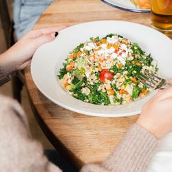 Olive & Finch - Kale Farro Salad
