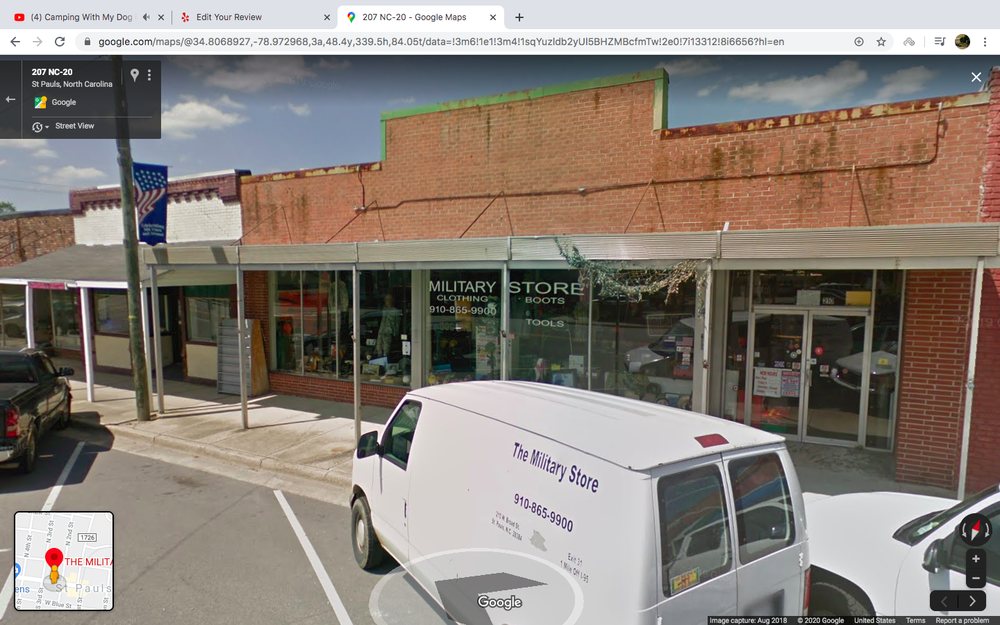 MILITARY STORE 210 W Broad St, Saint Pauls, North Carolina Phone