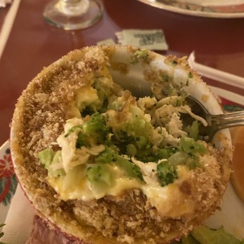 Timeless Elegance Tea Room - Digging into the Chicken Divan - Tea Rooms Near Me - Morristown, Tennessee