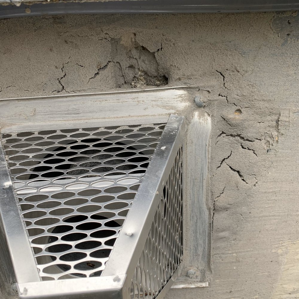 DEAR Services - Hole in foundation & shoddy patch job - Electricians Near Me - Kent, Washington DEAR Services - Hole in foundation & shoddy patch job - Electricians Near Me - Kent, Washington