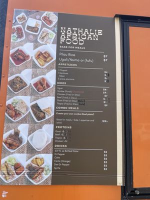 Menu photo 1 Nathalie African Food Springfield, MO Menu photo 1 Nathalie African Food Springfield, MO