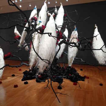 Akron Art Museum - Petah Coyne "Untitled #1383 (Sisters - Two Trees)" - Art Museums Near Me - Akron, Ohio Akron Art Museum - Petah Coyne "Untitled #1383 (Sisters - Two Trees)" - Art Museums Near Me - Akron, Ohio