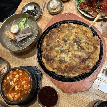 Ondam - Mushroom tofu soup, seafood pancake, cold noodles, raw marinated crab - Korean Near Me - Santa Clara, California Ondam - Mushroom tofu soup, seafood pancake, cold noodles, raw marinated crab - Korean Near Me - Santa Clara, California
