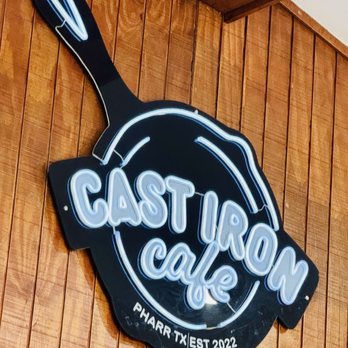 Cast Iron Cafe - Logo - Coffee & Tea Near Me - Pharr, Texas Cast Iron Cafe - Logo - Coffee & Tea Near Me - Pharr, Texas
