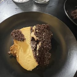 Moist choco flan