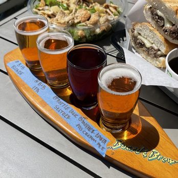 Board & Brew - Beer flight - Sandwiches Near Me - Tustin, California