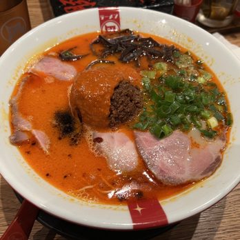 Ramen Nagi - Red King with 2 Scoops spicy Nagi sauce - Ramen Near Me - Arcadia, California Ramen Nagi - Red King with 2 Scoops spicy Nagi sauce - Ramen Near Me - Arcadia, California