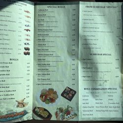 Fuji express - Sushi Menu