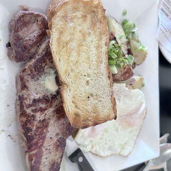 Chila-killer Cafe - Steak and eggs :) - Cafes Near Me - Rohnert Park, California