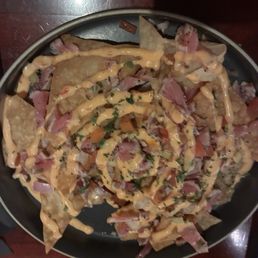 Ahi tuna nachos