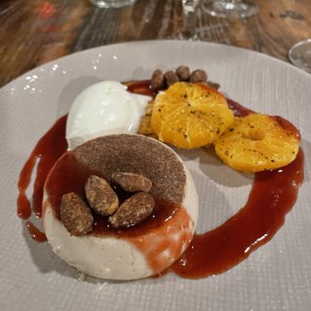 Harvest Habersham - Fall Spiced Panna Cotta - New American Near Me - Sautee Nacoochee, Georgia