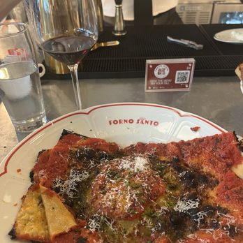 Forno Santo - Lasagna, cooked in a pizza oven. - Wine Bars Near Me - Tulsa, Oklahoma Forno Santo - Lasagna, cooked in a pizza oven. - Wine Bars Near Me - Tulsa, Oklahoma