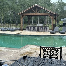 After initial cleaning. Pool is still green after almost a week After initial cleaning. Pool is still green after almost a week