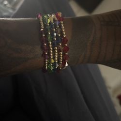 Bangles and Beads - I had about 10 of these with a matching necklace