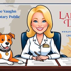Christine Vaughn Mobile Notary Public - Labor Day: Open Sat, Sun, Monday
(203) 357 5259
www.cvthenotary.com