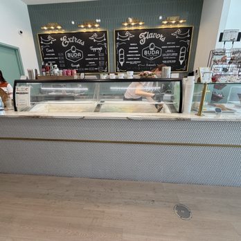 Buda Ice Cream Shoppe - Order counter and menu, lots to choose from. - Ice Cream & Frozen Yogurt Near Me - Buda, Texas Buda Ice Cream Shoppe - Order counter and menu, lots to choose from. - Ice Cream & Frozen Yogurt Near Me - Buda, Texas