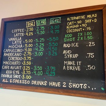 Pump Espresso Bar - Coffee Menu - Cafes Near Me - Forest Knolls, California