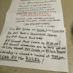 Some of the "professionally" written rules Some of the "professionally" written rules