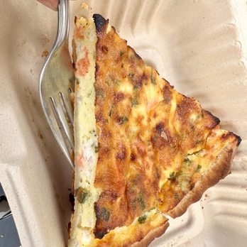 Girard Gourmet - its actually SALMON & GOAT CHEESE , but it says on my receipt Mushroom & Spinach . - Bakeries Near Me - La Jolla, California Girard Gourmet - its actually SALMON & GOAT CHEESE , but it says on my receipt Mushroom & Spinach . - Bakeries Near Me - La Jolla, California
