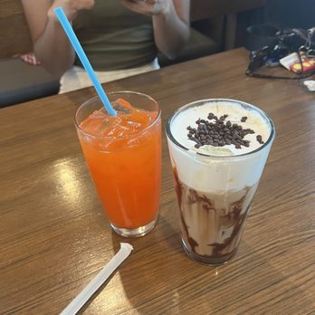 First Watch - Mint mocha iced coffee, seasonal sunrise juice - Breakfast & Brunch Near Me - Ft. Myers, Florida First Watch - Mint mocha iced coffee, seasonal sunrise juice - Breakfast & Brunch Near Me - Ft. Myers, Florida