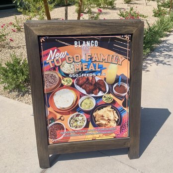 Blanco Cocina + Cantina - Street sign - New Mexican Cuisine Near Me - Peoria, Arizona Blanco Cocina + Cantina - Street sign - New Mexican Cuisine Near Me - Peoria, Arizona