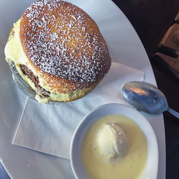 Maison Pucha Bistro - SOUFFLÉ EN NOIR ET BLANC ($13) - French Near Me - Houston, Texas Maison Pucha Bistro - SOUFFLÉ EN NOIR ET BLANC ($13) - French Near Me - Houston, Texas