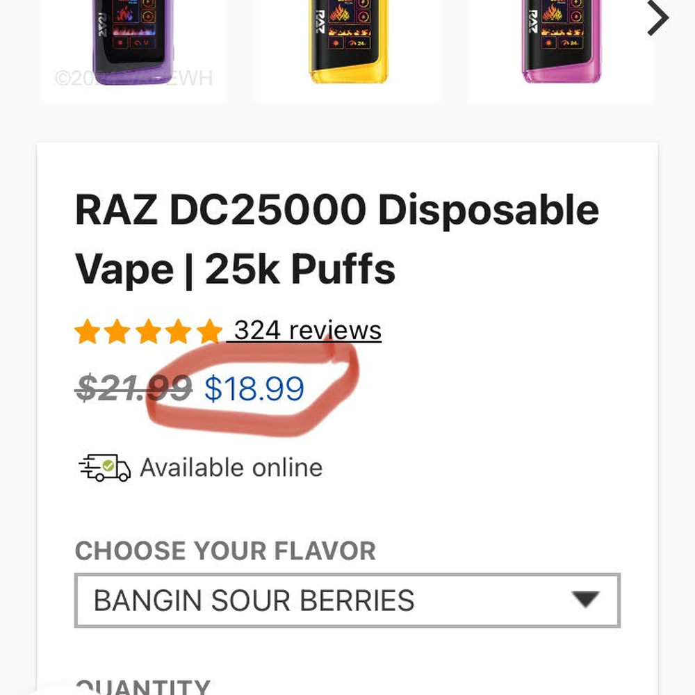 White Horse Vapor - Proof of original $18.99 price. Charged over $26. - Vape Shops Near Me - North Providence, Rhode Island White Horse Vapor - Proof of original $18.99 price. Charged over $26. - Vape Shops Near Me - North Providence, Rhode Island