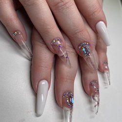 J Artistry - Gel X reflective glitter and bling!!
