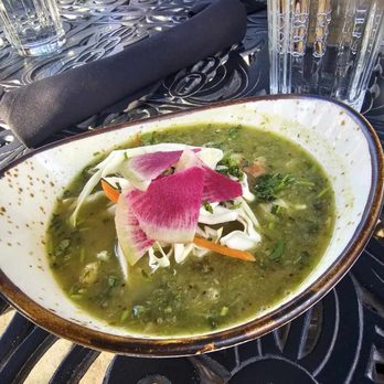 The Stone House Cafe - Green chile chicken Pozole - New American Near Me - Reno, Nevada The Stone House Cafe - Green chile chicken Pozole - New American Near Me - Reno, Nevada