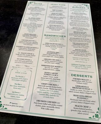 Menu photo 2 The Shannon Rose Clifton, NJ Menu photo 2 The Shannon Rose Clifton, NJ