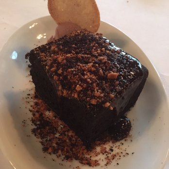 Coppa Osteria - Really gooey chocolate cake - Italian Near Me - Houston, Texas