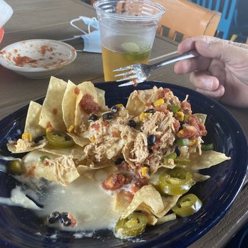 Tortuga Jack's - Vege taco and chicken nachos. Terrible food but awesome music - Mexican Near Me - Jekyll Island, Georgia Tortuga Jack's - Vege taco and chicken nachos. Terrible food but awesome music - Mexican Near Me - Jekyll Island, Georgia