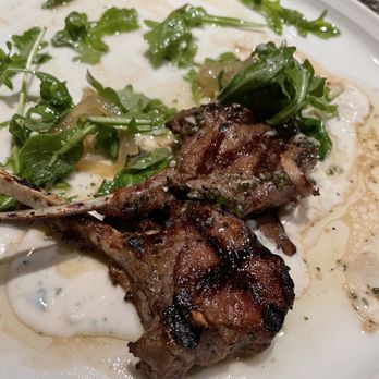 Andrei's Restaurant - Lamb Lollipops Plate - New American Near Me - Irvine, California Andrei's Restaurant - Lamb Lollipops Plate - New American Near Me - Irvine, California