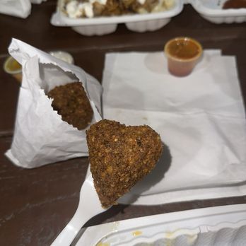 ACHILLES - heart shaped falafel - Mediterranean Near Me - Santa Clara, California
