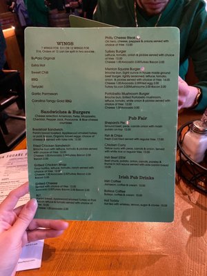 Menu photo 5 Merrion Square Pub New York, NY Menu photo 5 Merrion Square Pub New York, NY