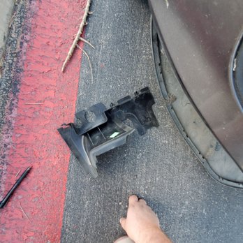 Firestone Complete Auto Care - This was loose in the engine bay, it was a radiator baffle. - Tires Near Me - San Antonio, Texas