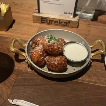 Eureka! - Mac and cheese balls - American Near Me - Las Vegas, Nevada Eureka! - Mac and cheese balls - American Near Me - Las Vegas, Nevada