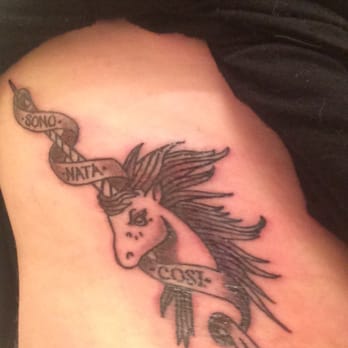 Time Bomb Tattoos & Curiosities - My unicorn side piece from Collin! - Tattoo Near Me - Frederick, Maryland Time Bomb Tattoos & Curiosities - My unicorn side piece from Collin! - Tattoo Near Me - Frederick, Maryland