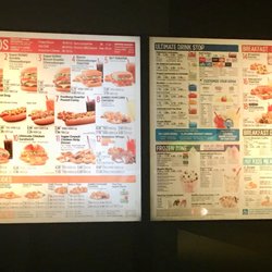 Sonic Drive-In - Menu board at night