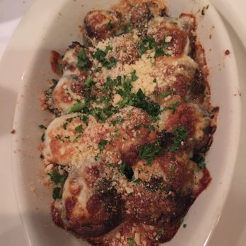 That's Amore Restaurant - Baked stuffed petite mushroom $9 - Italian Near Me - Rockville, Maryland