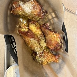 Lemmon pepper parmesan wings