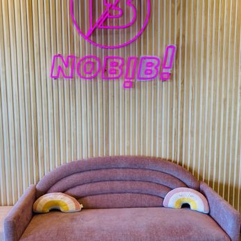 Nobibi - this is the cutest couch lol - Ice Cream & Frozen Yogurt Near Me - Fullerton, California