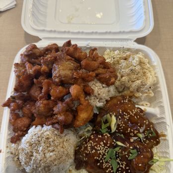808 Hawaiian BBQ - two item combo: mochiko chicken and Korean chicken - Hawaiian Near Me - Waipahu, Hawaii