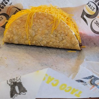 Taco Casa - Glutton me was still hungry after eating Super Salad bowl and all: so I had to get a taco too - Mexican Near Me - Canton, Texas