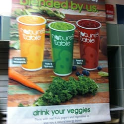 Natures Table - Check out our great tasting veggie smoothies