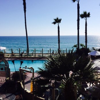 Pacific Terrace Hotel - View from the Room - San Diego, CA